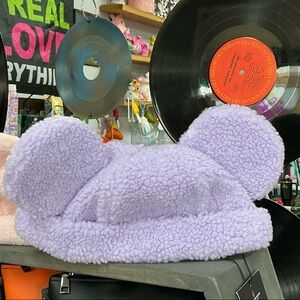 Mickey Sherpa Beanie Lavender